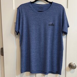 Patagonia Capilene Cool Daily Graphic Blue Short Sleeve Tee